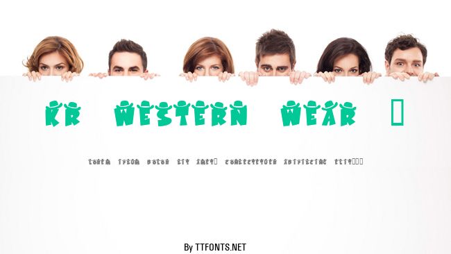 KR Western Wear 1 example